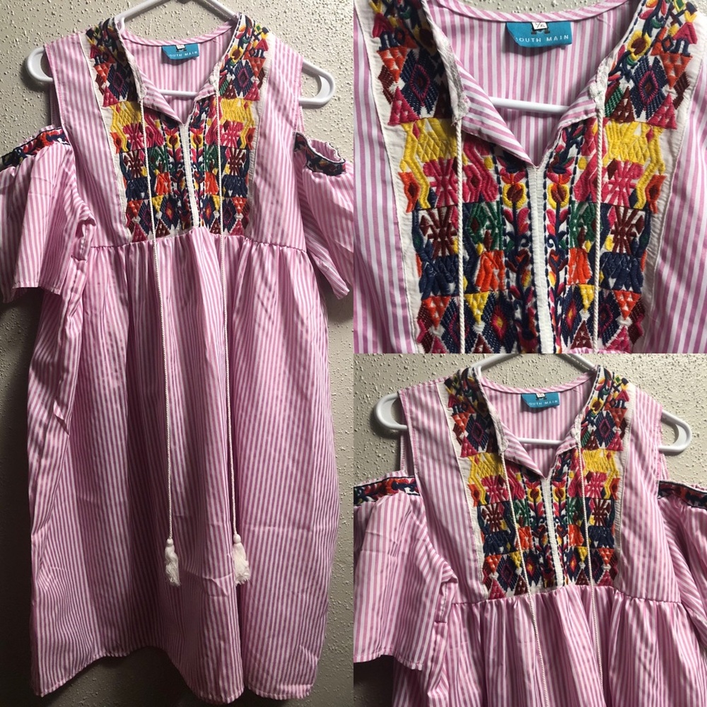 Dress with Mexican flare